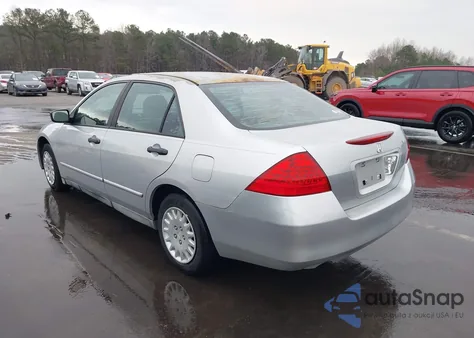 2006 Honda Accord 2.4 Vp из США, поврежденный, VIN 1HGCM56166A125104